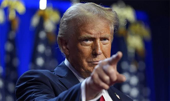 Donald Trump, presidente dos Estados Unidos