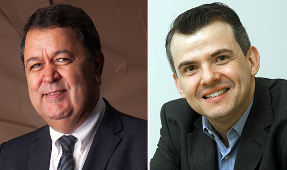 Jarbas de Biagi (esq) e Herbert Souza Andrade, presidentes da Abrapp e Apep