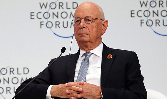 Klaus Schwab, CEO do Fórum Econômico Mundial