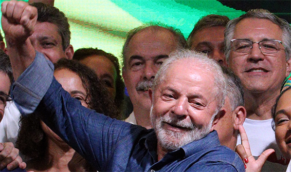 Lula, em discurso após oficialização da vitória pelo TSE