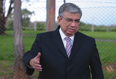 Ministro da Previdência Social, Garibaldi Alves Filho,