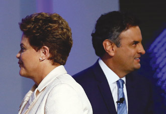 Dilma Rouseff e Aécio Neves